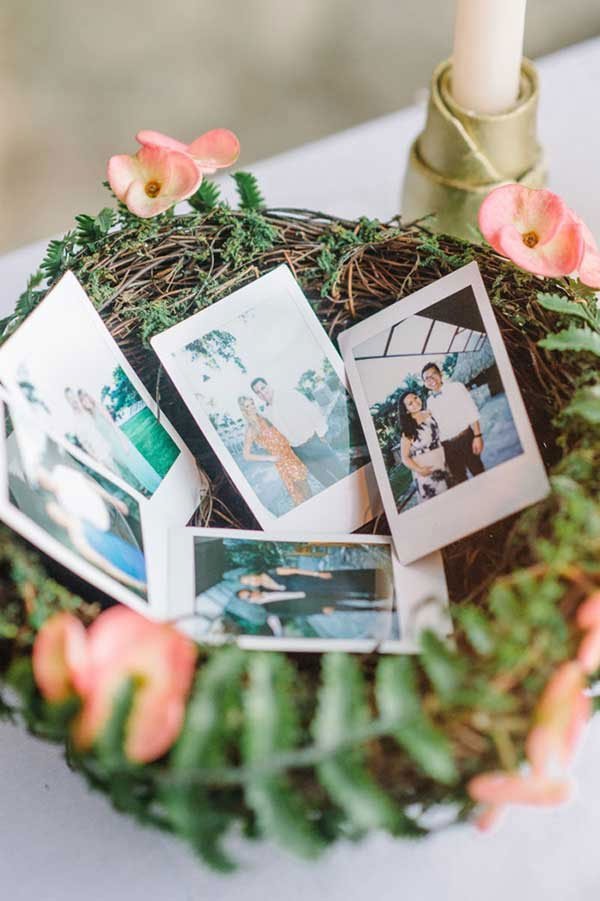 cadeaux invites photo polaroide